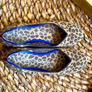 Rothys cheetah flats